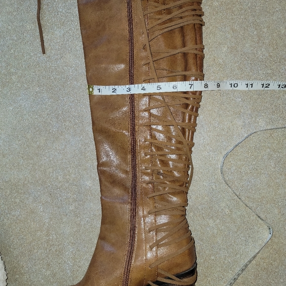 SEXY!! Tall, Lace up boots, over the knee - Picture 14 of 16